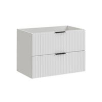 WASCHTISCHUNTERSCHRANK 80.4cm Adriel Weiß - Weiß, Holzwerkstoff (80.4/57/46cm) - Petits-meubles