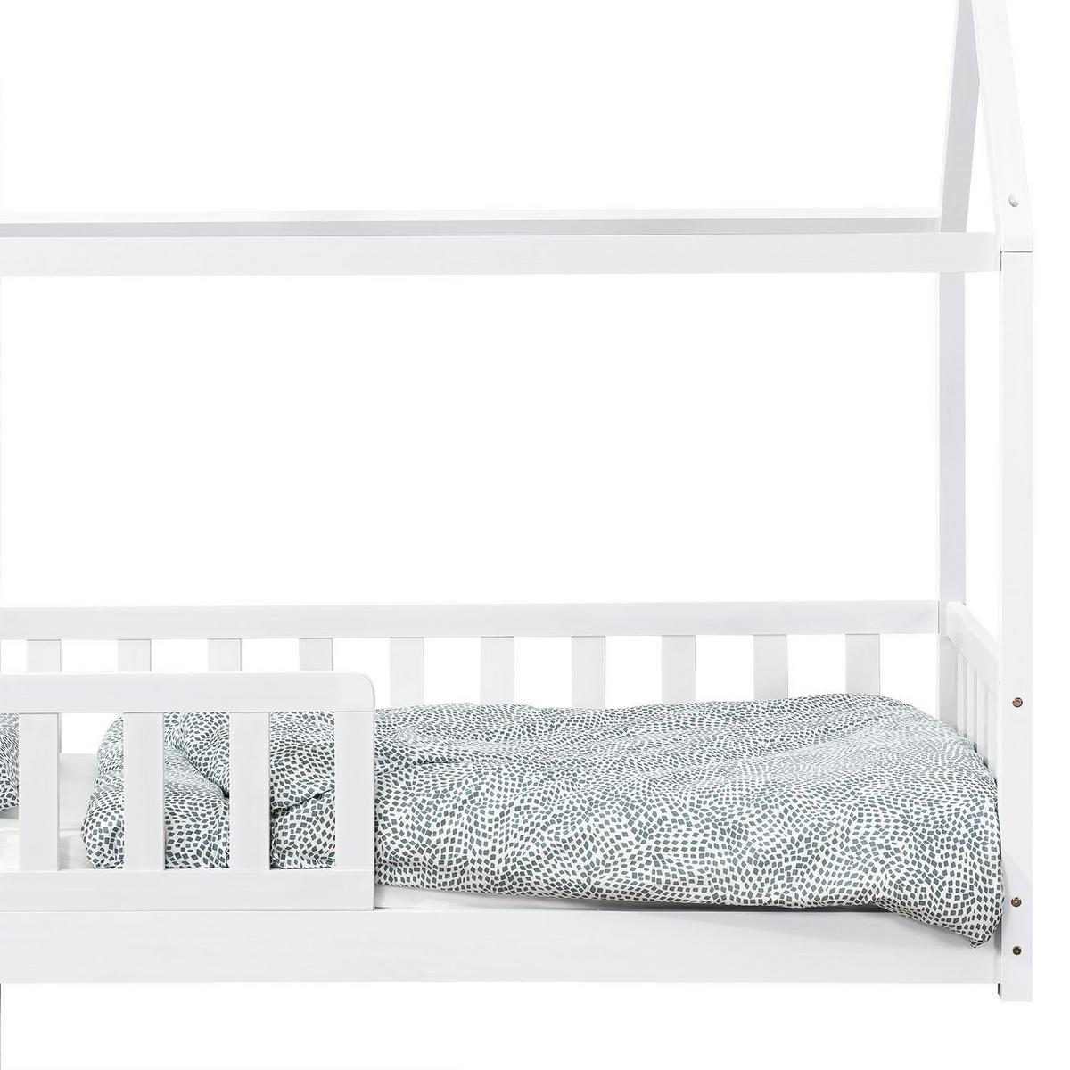 KINDERBETT Marli weiß 90x200 cm - Weiß, Holz (90/200cm) - Juskys