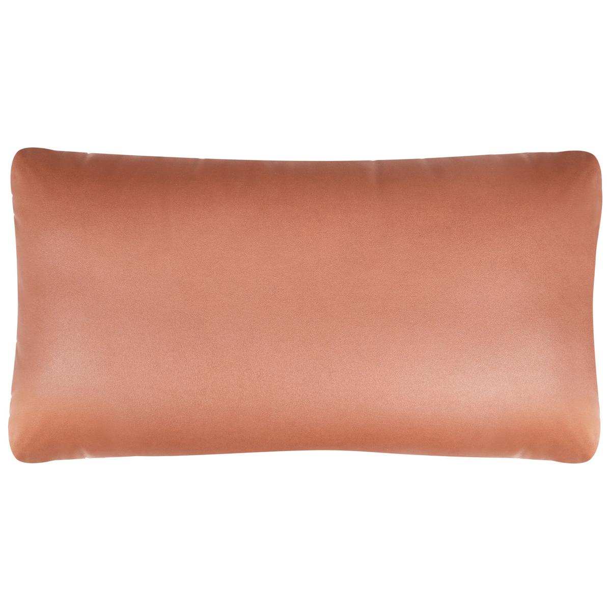 ECKMODUL Stoff Goldbraun symmetrisch Brande - Goldfarben, Textil (123/70/121cm) - Beliani