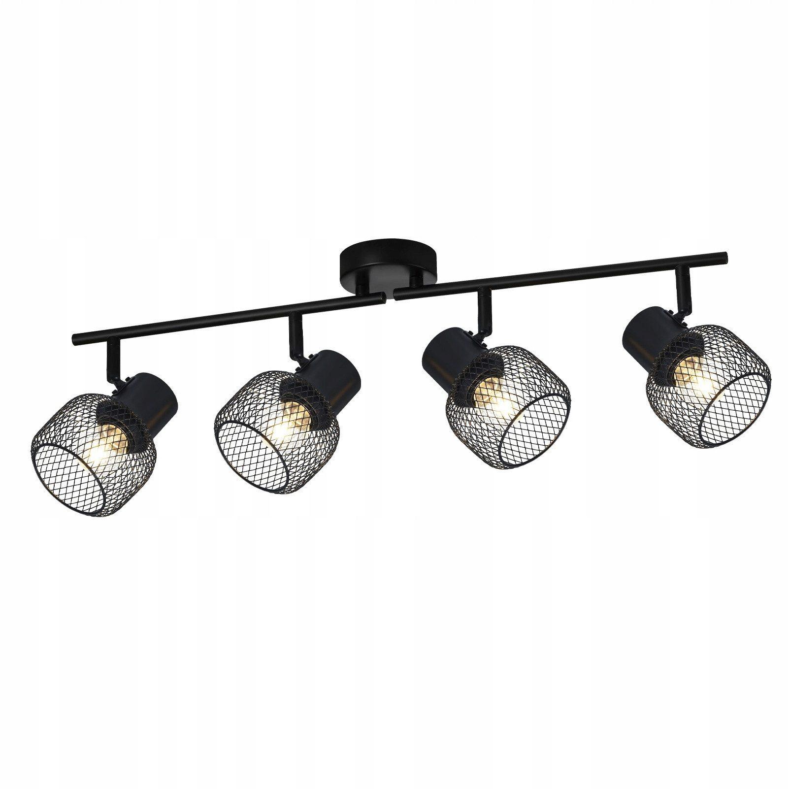 DECKENSTRAHLER Bestrafer 24/12/36cm - Schwarz, Metall (24/12/36cm) - ZMH
