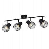 DECKENSTRAHLER Bestrafer 24/12/36cm - Schwarz, Metall (24/12/36cm) - ZMH