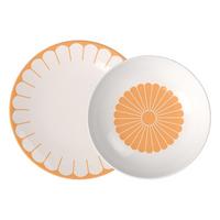 TAFELSERVICE Fleur Couleur Soleil 12-tlg. - Gelb, Keramik (24/5.1/24cm) - Villeroy & Boch