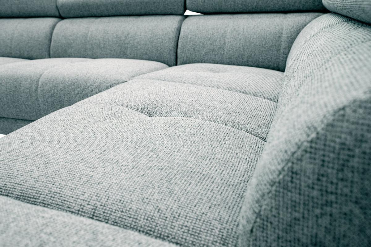 ECKSOFA FIERO 5-Sitzer mit 1 Relaxfunktion, mintgrün - Mintgrün, Holzwerkstoff/Textil (290/228cm) - Wozimo