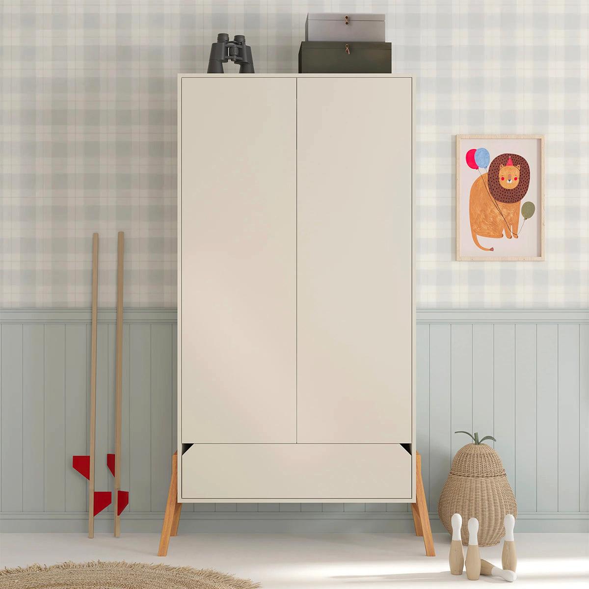 BABYZIMMER 2-teilig Lotta Kaschmir - Kaschmir, Holzwerkstoff (107/91/50cm) - Petits-meubles