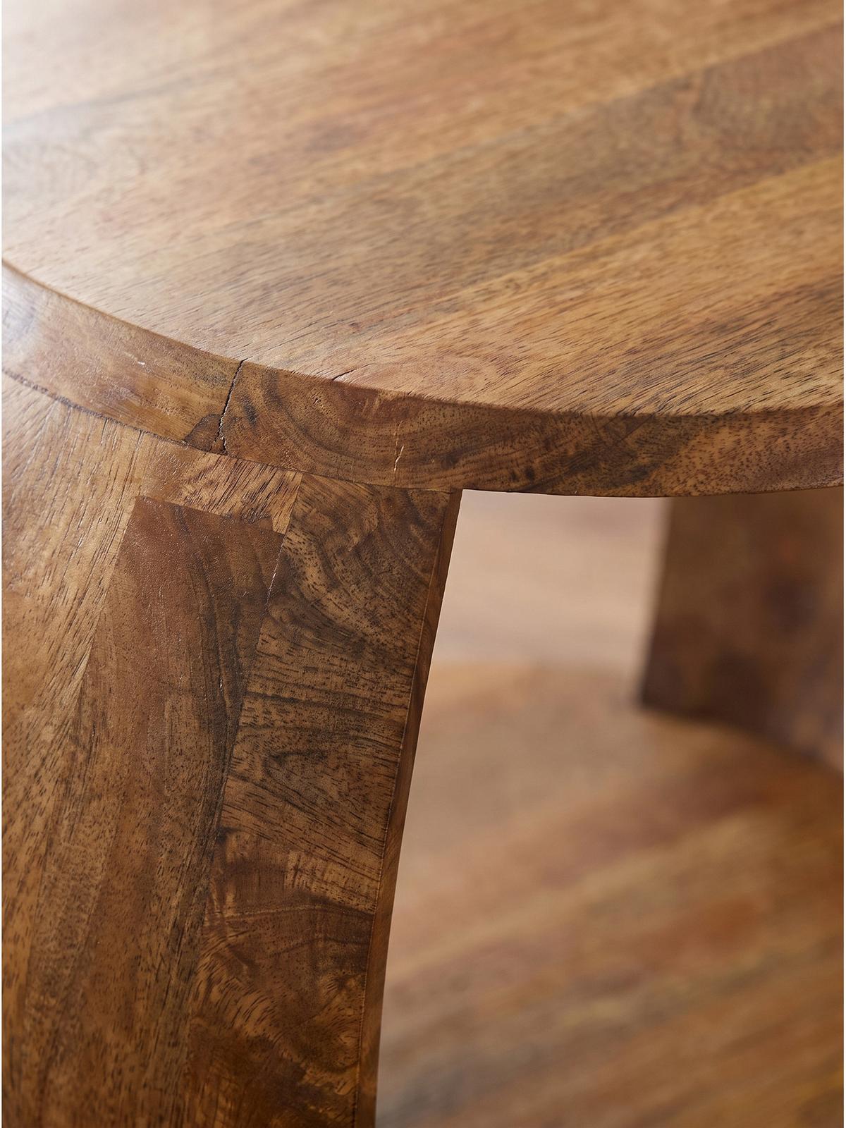 COUCHTISCH ANTEQUERA, Mango Massivholz, mit Stauraum, 60 x 46 x 36 cm - Dunkelbraun/Braun, Mangoholz/Holz (46/60/36cm) - KADIMA DESIGN