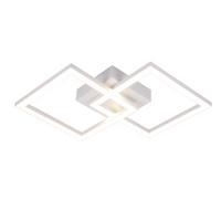 LED-DECKENLEUCHTE Maione 6/29.5/47cm - Weiß, Metall (29.5/6/47cm) - Nettlife