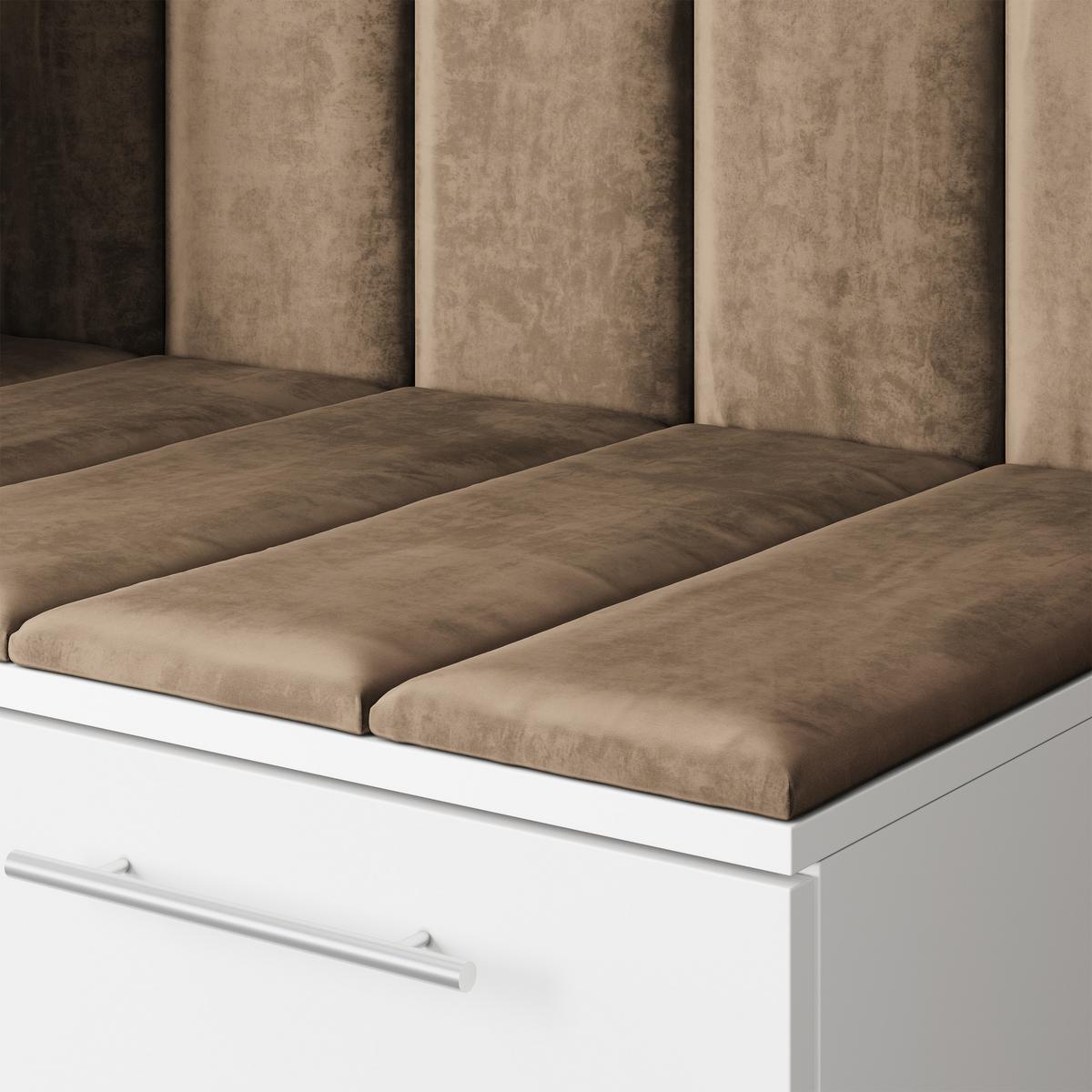 GARDEROBENSCHRANK REMA 180/240/60 cm Modern Garderobe-Set Eiche Lefkas - Eichefarben/Schwarz, Holzwerkstoff (180/240/60cm) - MASSENO