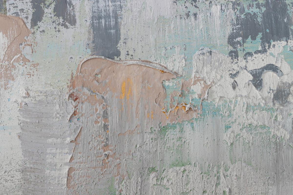 ÖLGEMÄLDE 120/60 cm - Grau, Holz/Textil (120/60cm) - KUNSTLOFT