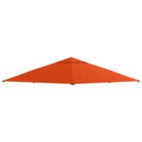 PAVILLONDACH, Sonnenschutz, Orange - Orange, Kunststoff (298/1/298cm) - Outsunny