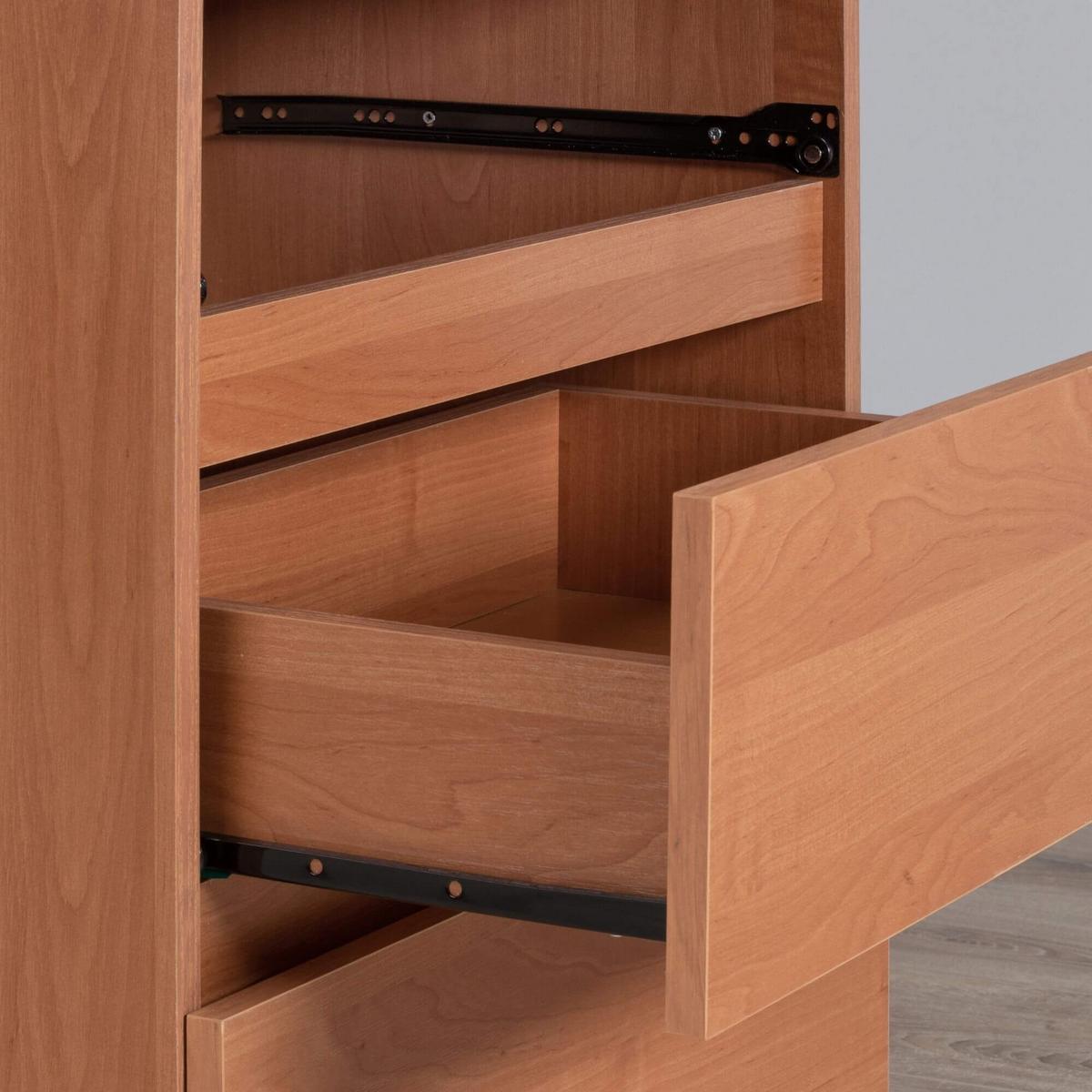 SCHREIBTISCH Erlefarben 77/124/85 - Erlefarben, Holzwerkstoff (135/50/77cm) - RAUMHIRSCH FURNITURE