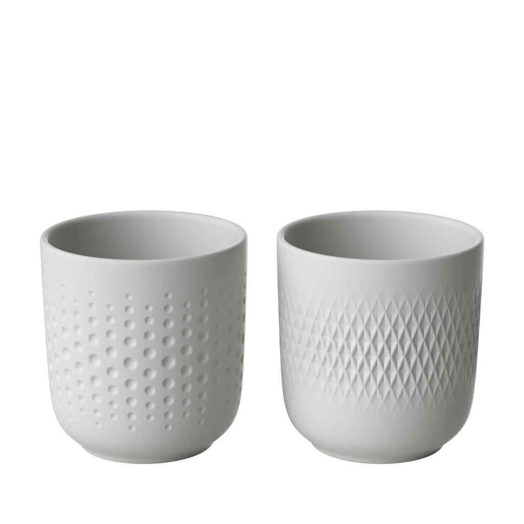 BECHER Manufacture Collier Blanc 290 ml 2-tlg. - Weiß, Keramik (0.29L) - Villeroy & Boch