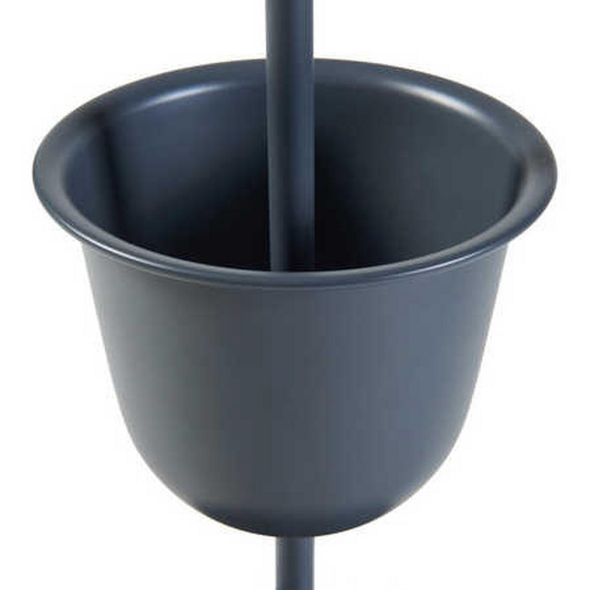 PFLANZENSTÄNDER Alphen - Schwarz, Metall (23/48cm) - [en.casa]