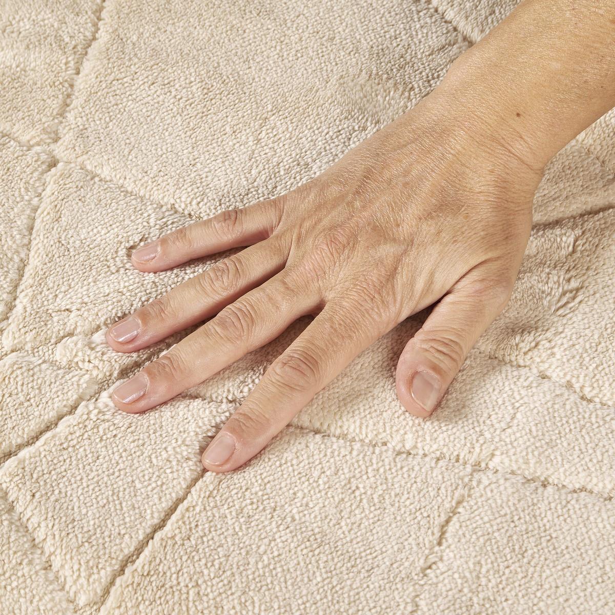 HOCHFLORTEPPICHE Waschbarer ULTRASOFT Beige 120 x 180 cm - Beige, Textil (120/180cm) - STORESDECO