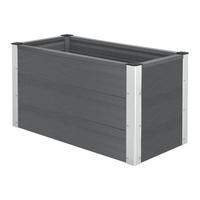 BLUMENKASTEN Esens - Grau, Kunststoff (100/50/50cm) - NEU.HOLZ