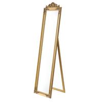 STANDSPIEGEL Arezzo - Goldfarben, Glas/Holz (28.5/160/140cm) - [en.casa]
