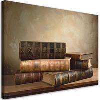 LEINWANDBILD Hobby und Bildung 100x70cm - Braun, Textil (100/70cm) - Feeby