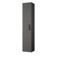 GARDEROBENSCHRANK Rosanno IVR Grau 40/204/40 cm – Modern - Grau, Holzwerkstoff/Kunststoff (40/204/40cm) - AX Living
