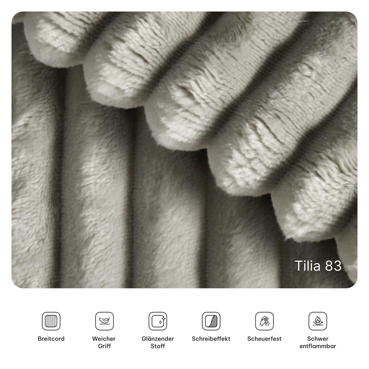 ECKSOFA ANKO modulares Boneless Sofa mit Schlaffunktion Hellgrau Kordstoff - Hellgrau, Textil (270/160cm) - MASSENO