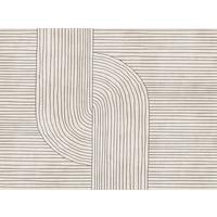 VLIESTAPETE Beige 371/280 cm - Beige/Schwarz, Textil (371/1cm) - KUNSTLOFT