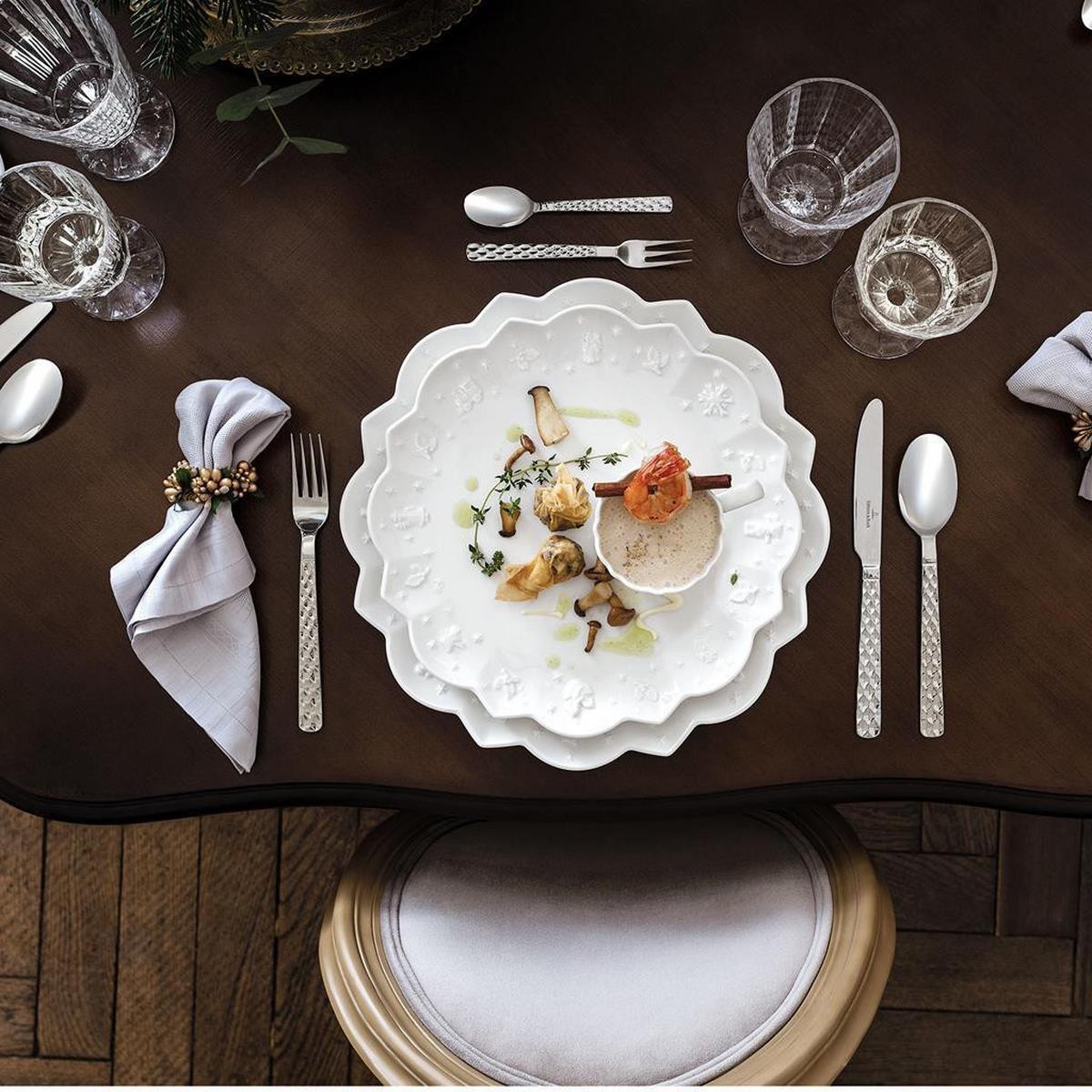 TAFELBESTECK Boston silber 30-tlg. - Silberfarben, Metall - Villeroy & Boch