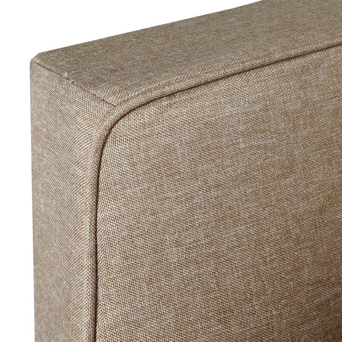 SCHLAFSESSEL taupe - Taupe, Textil (101/90/197cm) - MCW