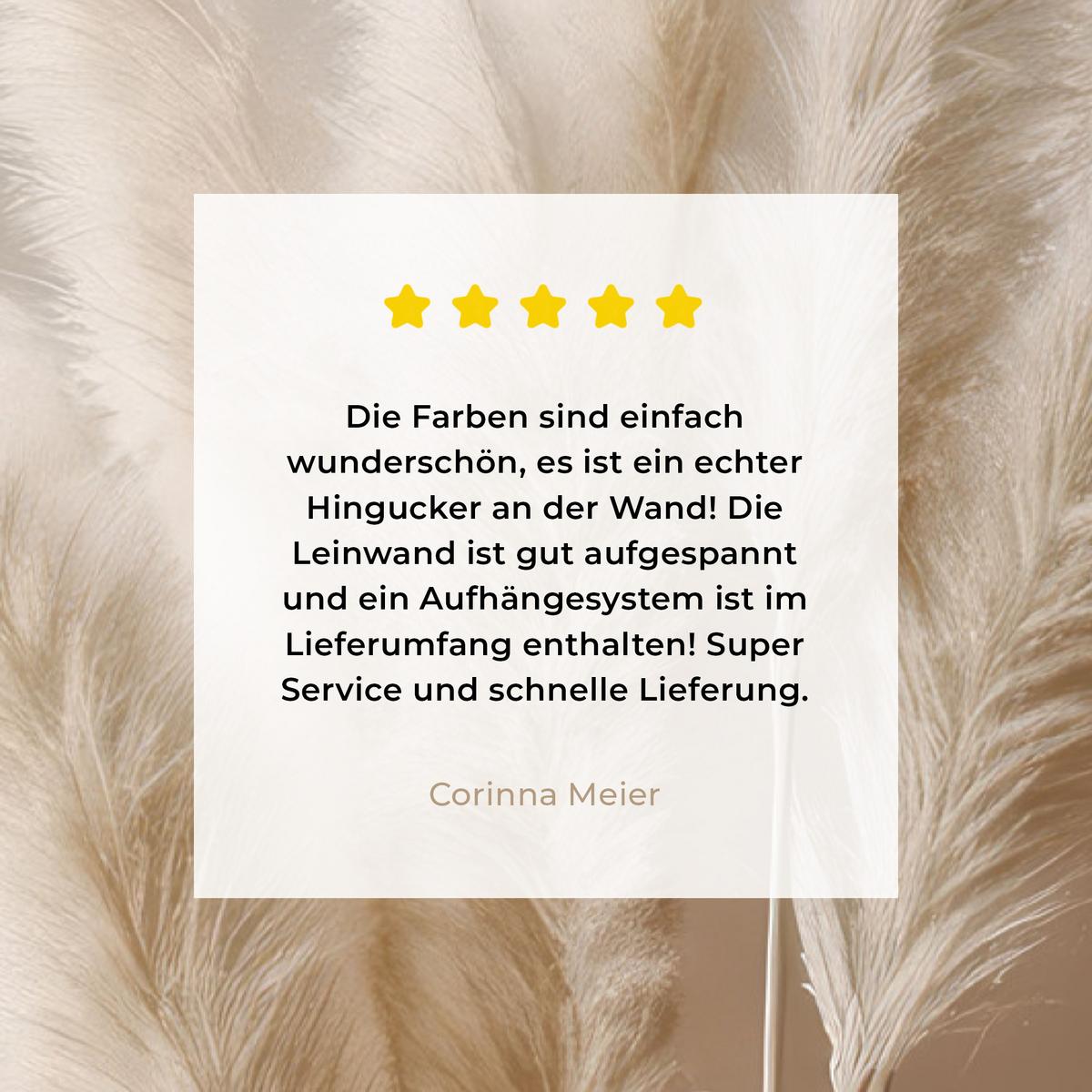 LEINWANDBILD Pampasgras - Federn - Pastell - Weiß Deko Wohnzimmer 20x30 cm - Naturfarben, Textil (20/30cm) - MuchoWow