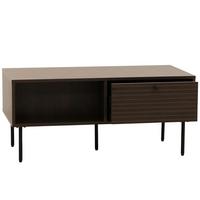 COUCHTISCH eckig Dunkelbraun - Dunkelbraun, Holz (50/100/45cm) - MCW