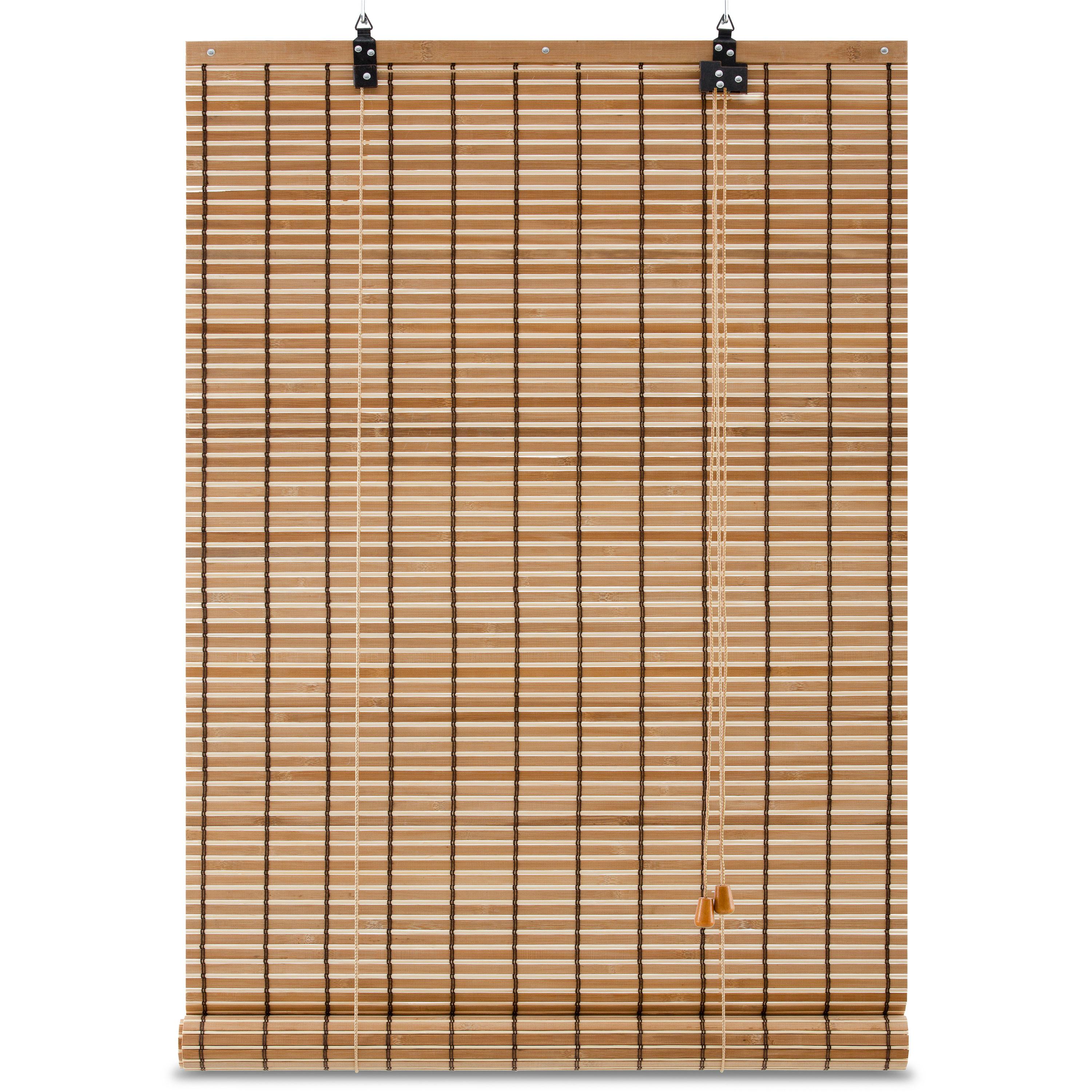 BAMBUSROLLO SolDecor BR7 140x160cm Teak - Teakfarben, Holz (140/160cm) - Sol Royal
