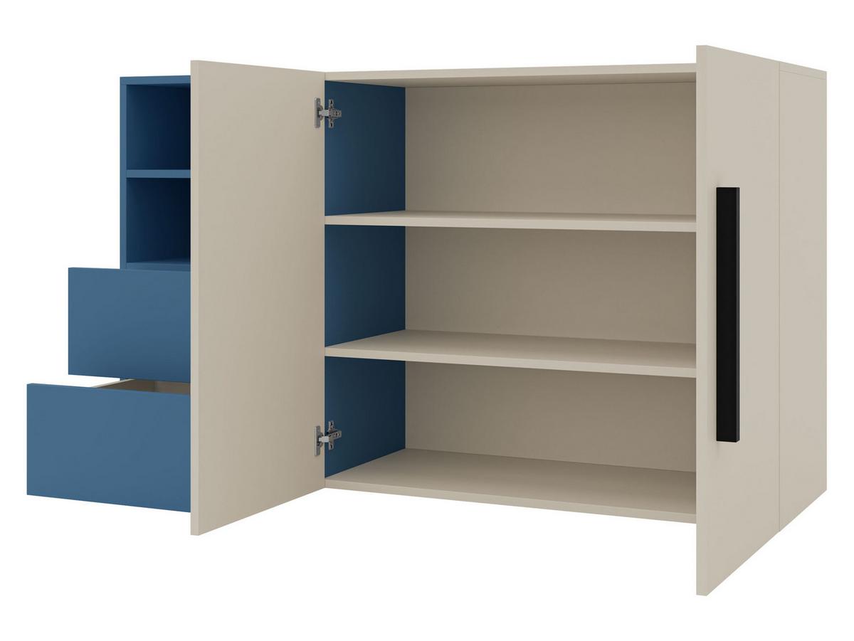 SIDEBOARD Lorin 2D2S LO07 - Kaschmir/Rosa, Holzwerkstoff (136/80/40cm) - MIRJAN24