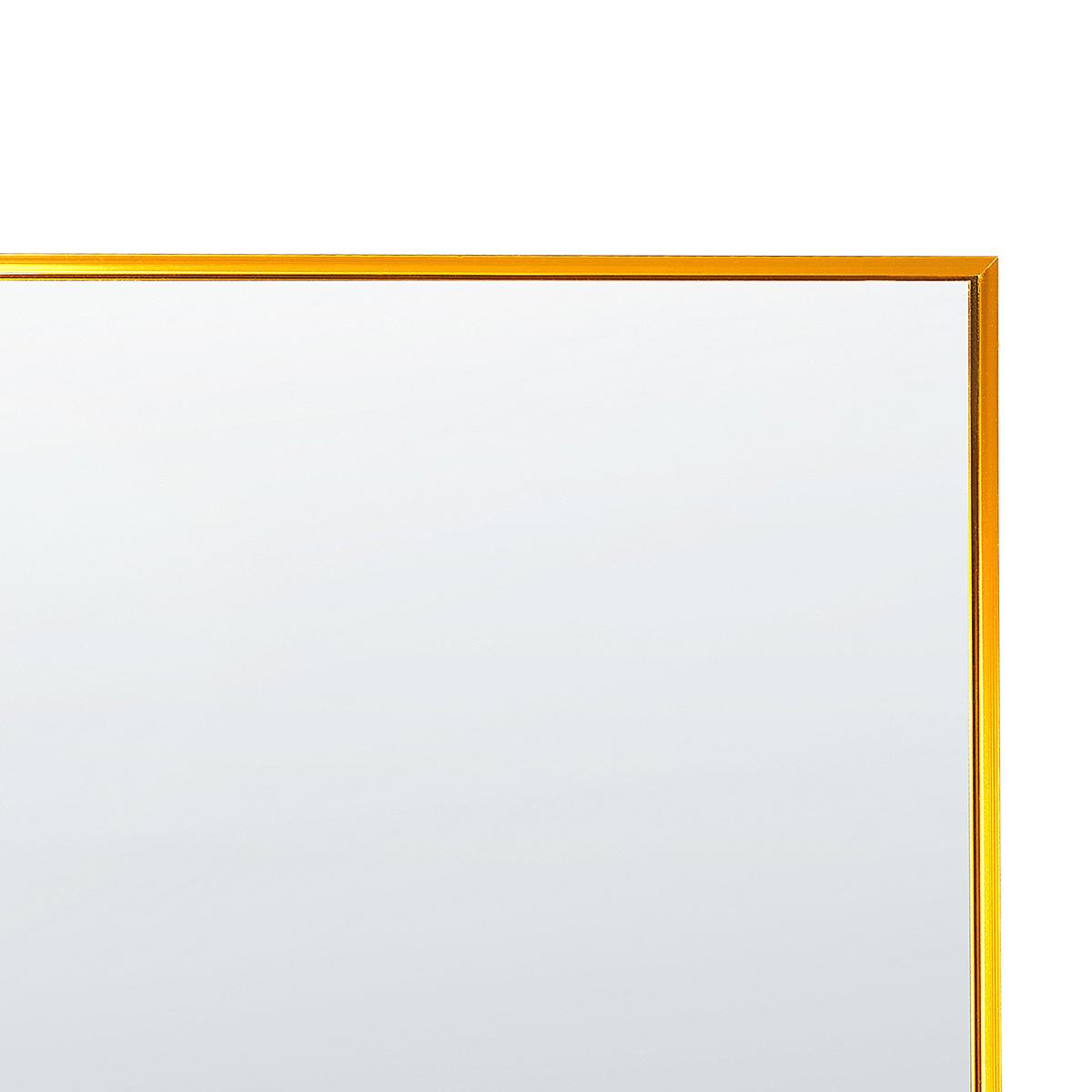 STEHSPIEGEL gold rechteckig 50/156 cm Beauvais - Goldfarben, Metall (7/156/50cm) - Beliani