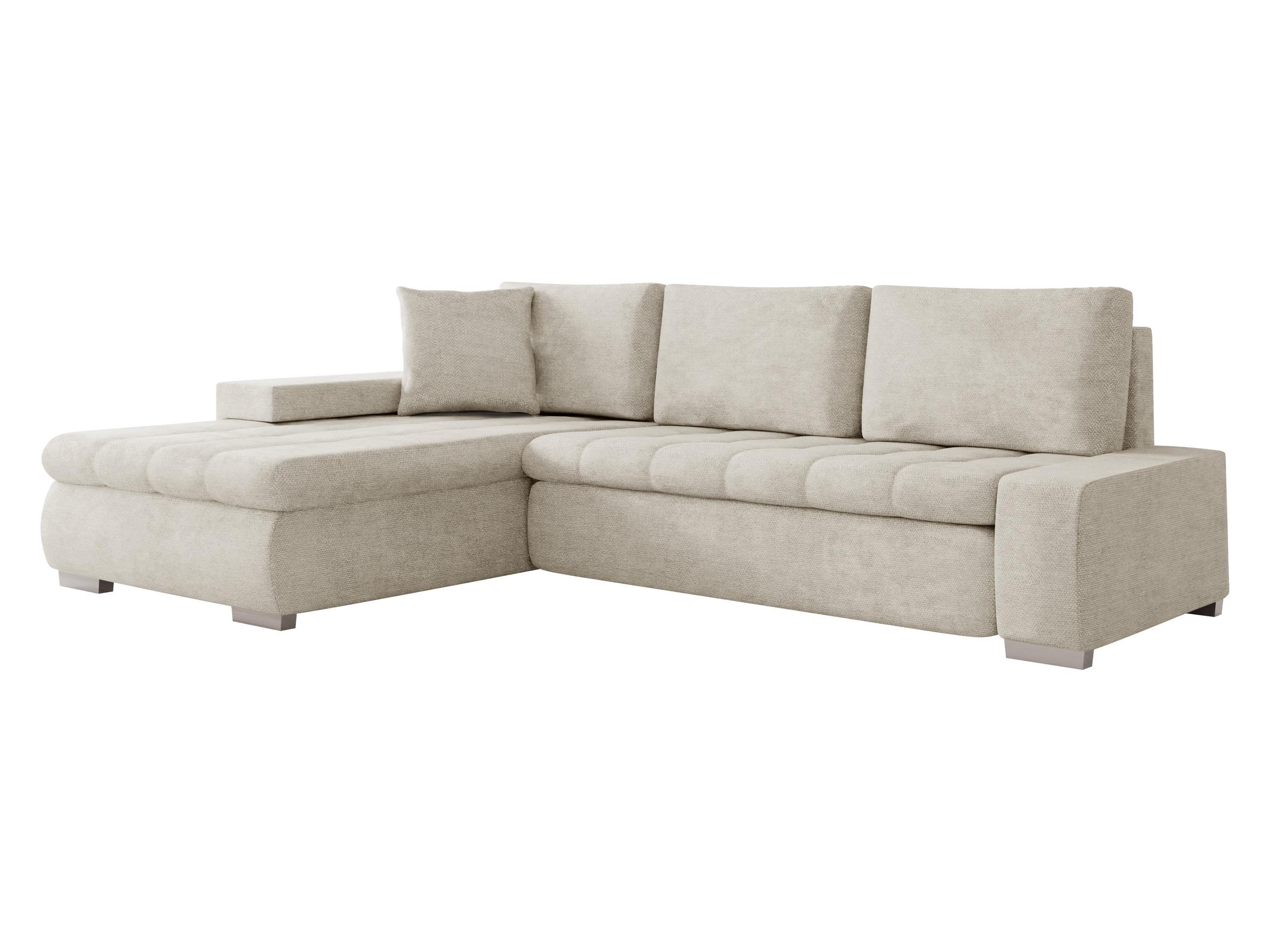 ECKSOFA Orkan Mini - Beige, Holz/Textil (265/185cm) - MIRJAN24