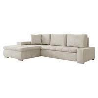 ECKSOFA Orkan Mini - Beige, Holz/Textil (265/185cm) - MIRJAN24