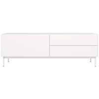 TV-LOWBOARD Olio WEIß 160 CM - Weiß, Holzwerkstoff/Metall (160/52/38.6cm) - Selsey