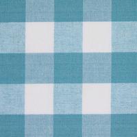 BAUMWOLLSTOFF Meterware blau-weiß kariert, 150 cm - Blau, Textil (150/100cm) - Homescapes