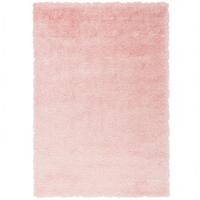 HOCHFLOR LANGFLOR SHAGGY TEPPICH GLOW - Rosa, Textil (140/200cm) - Pergamon