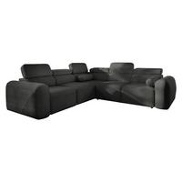 ECKSCHLAFSOFA Volare III, Seite: Links - Anthrazit, Holz/Textil (273/272cm) - MIRJAN24
