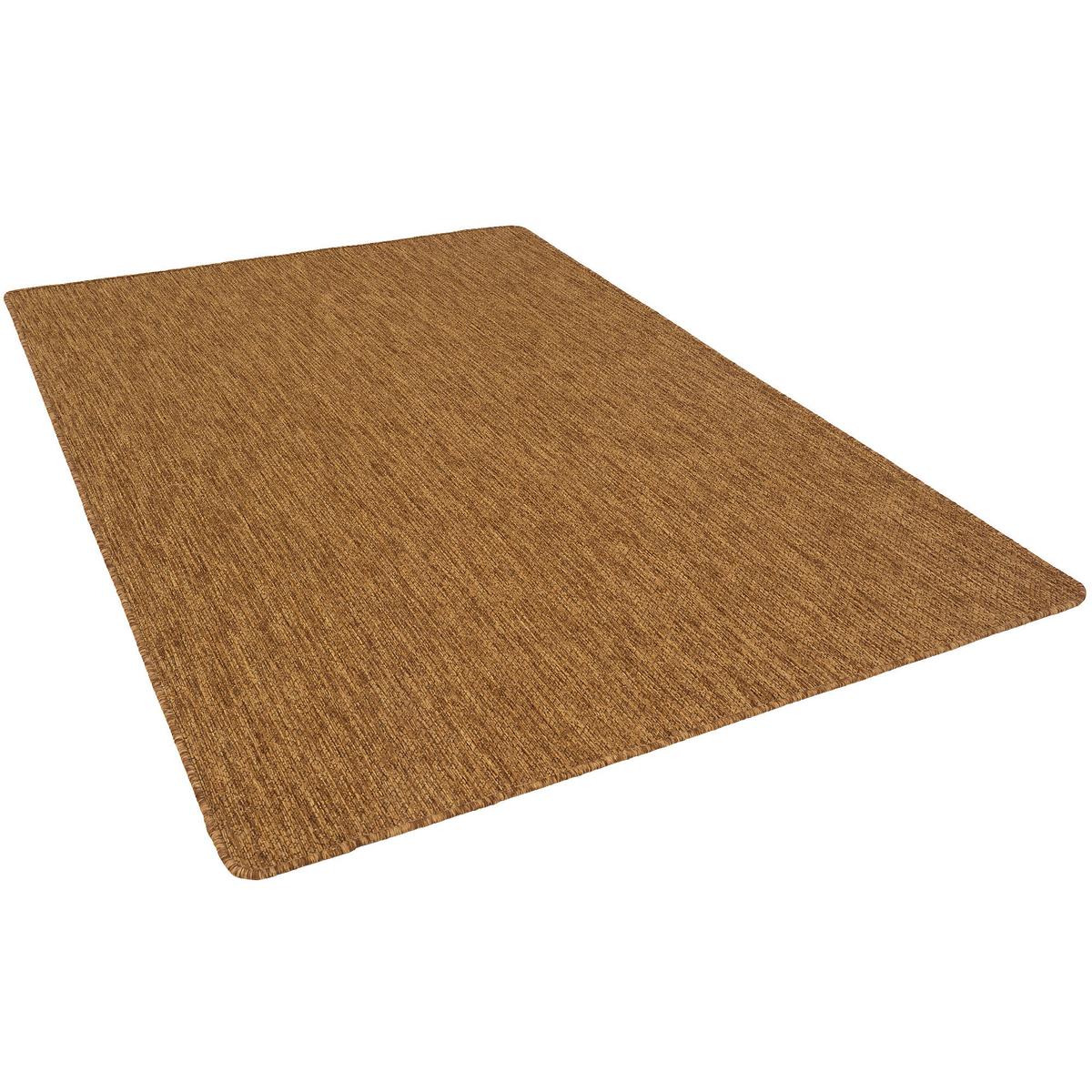 IN- & OUTDOOR FLACHGEWEBE TEPPICH PORTO MELIERT - Naturfarben, Textil (80/200cm) - Snapstyle