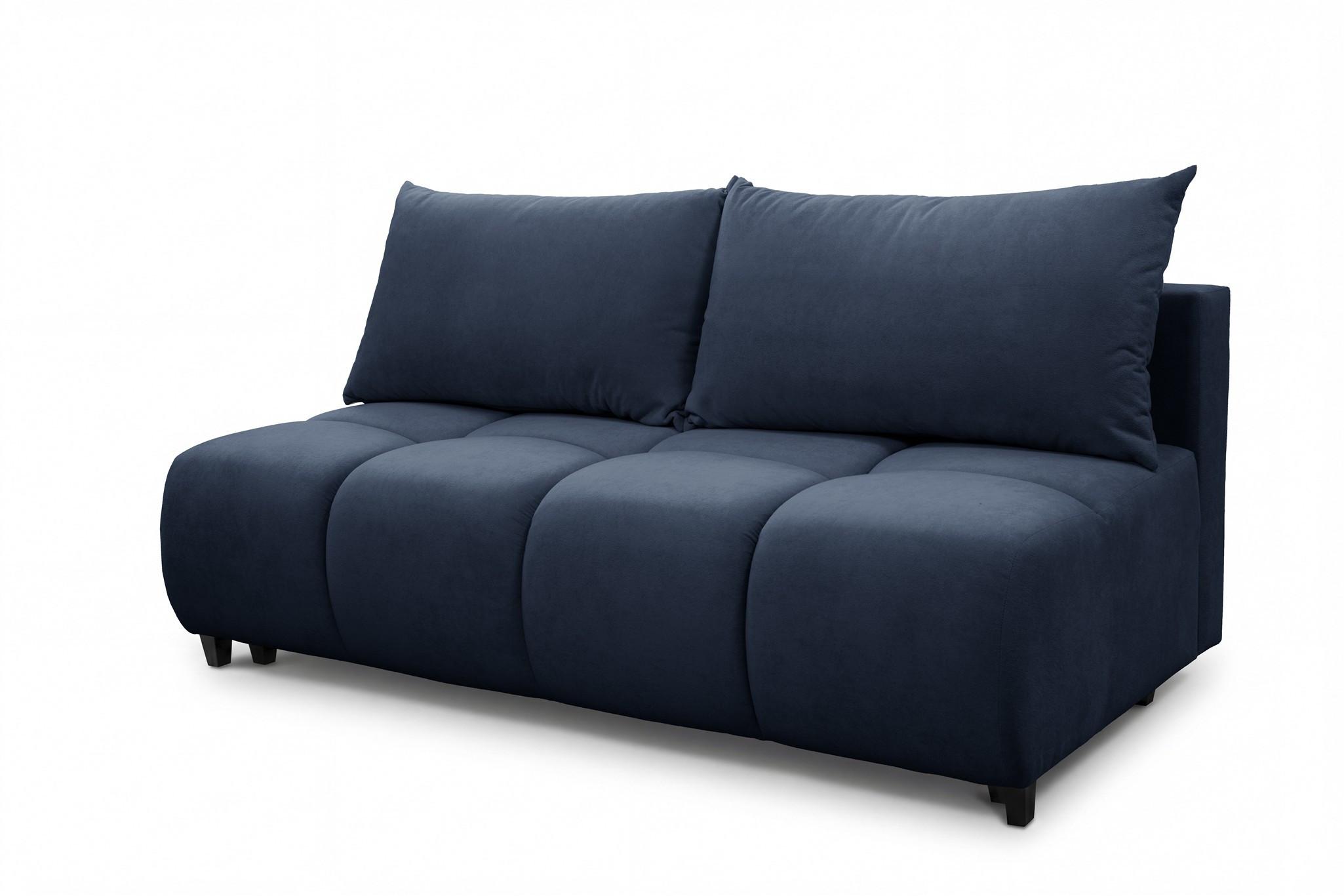 SCHLAFSOFA Xenio Mit Schlaffunktion - Dunkelblau, Holzwerkstoff/Textil (196/103/100cm) - Fun Möbel