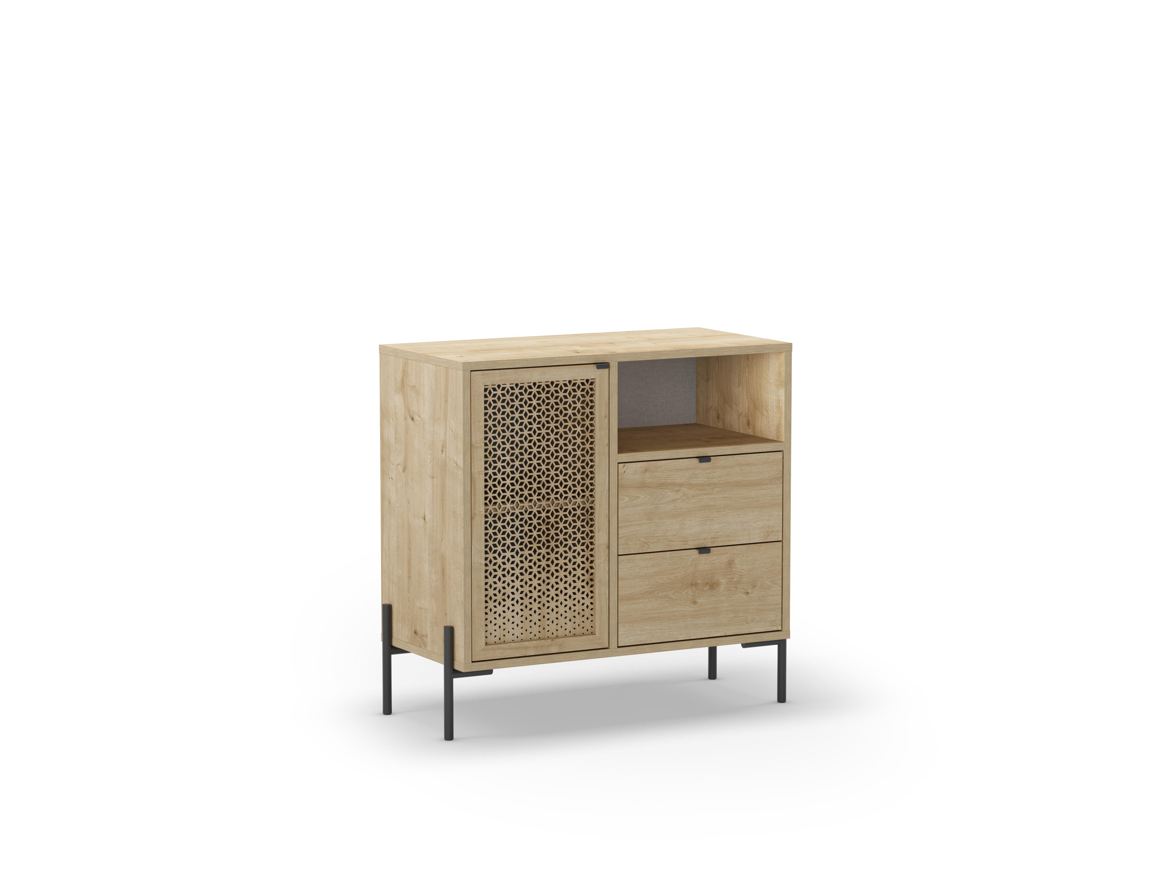 SCHRANK Inca Braun 84/40/80.5 cm - Braun, Holz (40/80.5/84cm) - Calicosy
