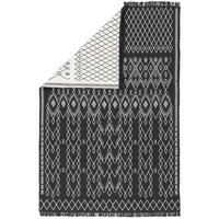 TEPPICH BEIDSEITIG ETHNO KELIM - Schwarz/Weiß, Textil (160/230cm) - Pergamon