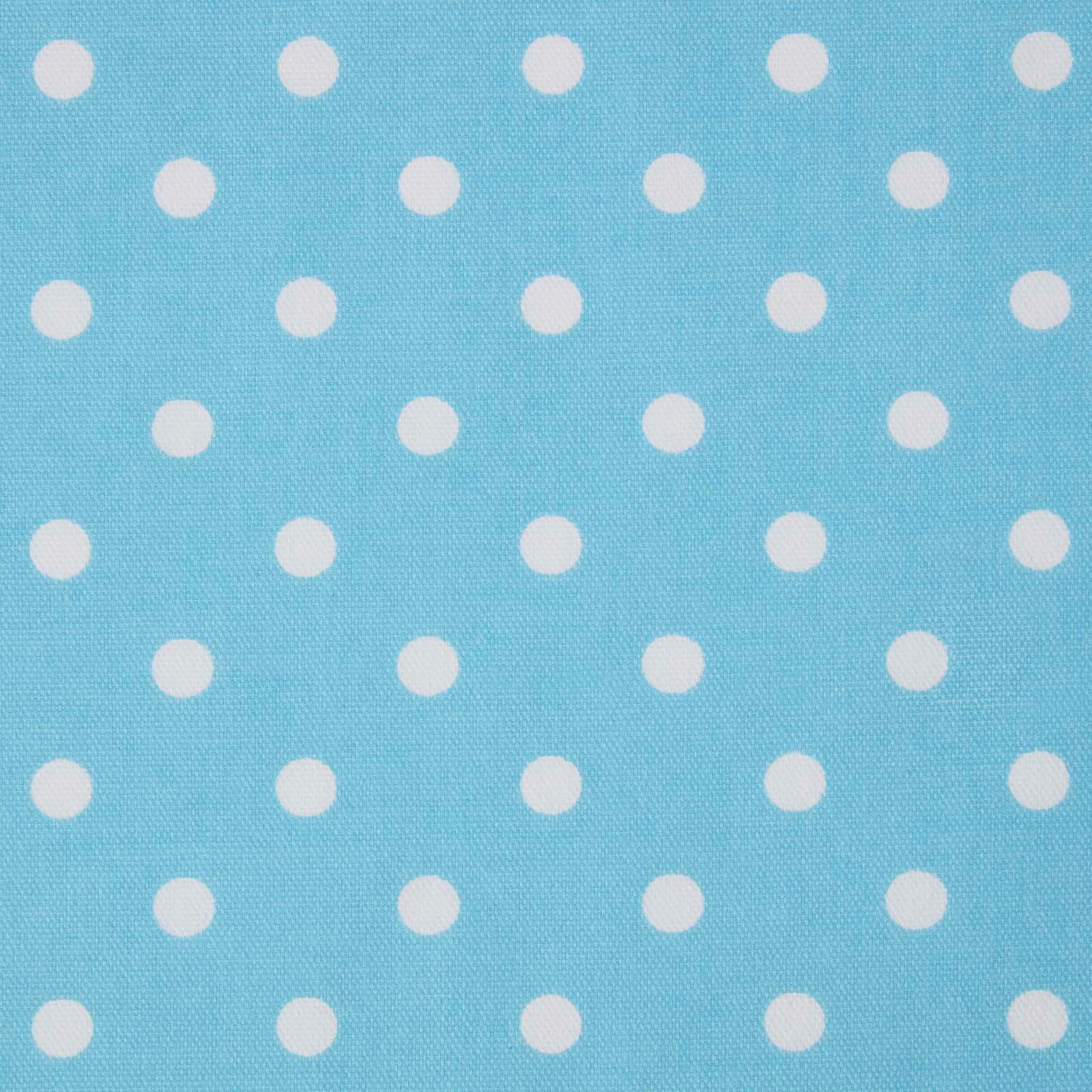 BAUMWOLLSTOFF Meterware Punkte blau, 150 cm - Blau, Textil (150/100cm) - Homescapes