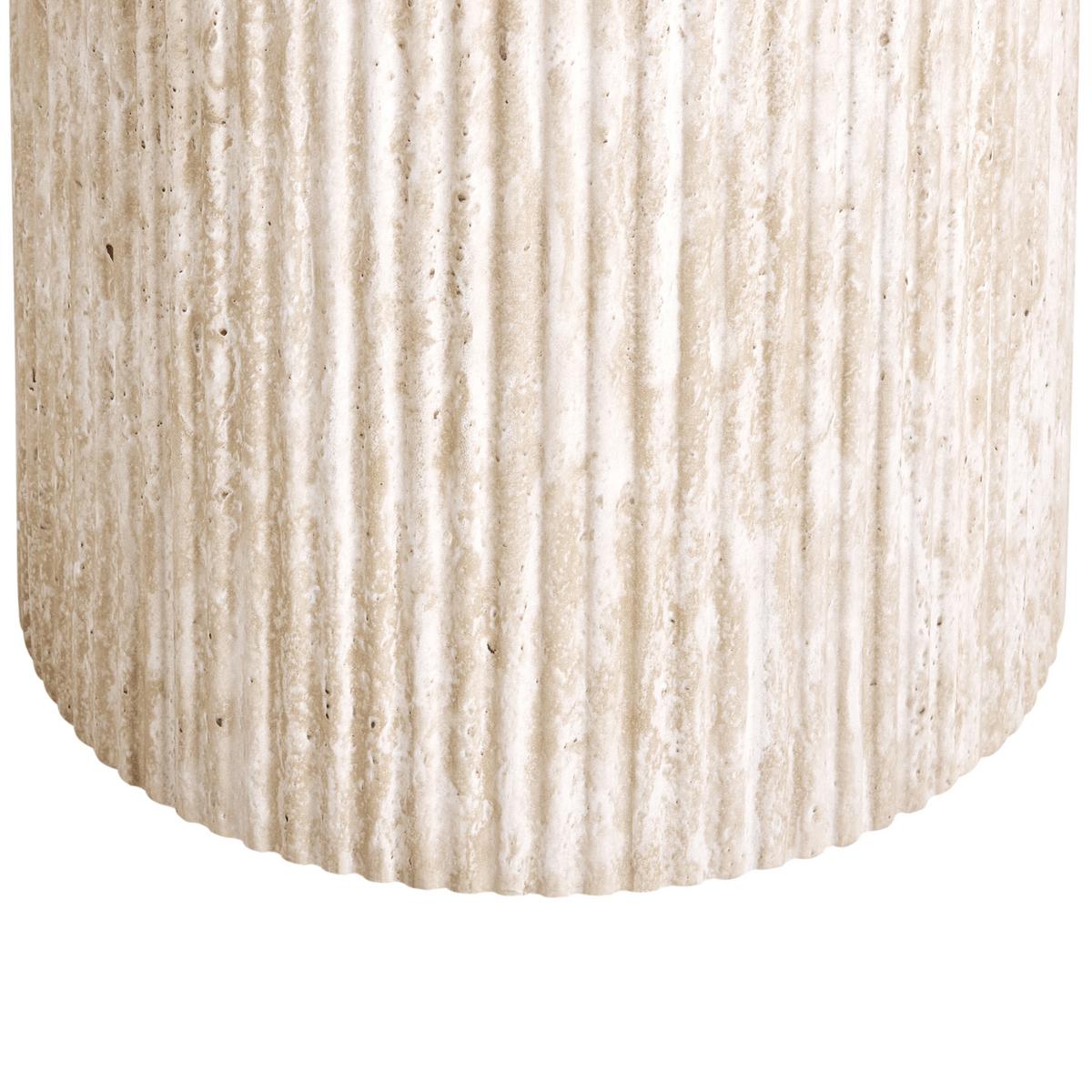 BEISTELLTISCH Beige Ammon - Beige, Holzwerkstoff (50/50/46cm) - Beliani