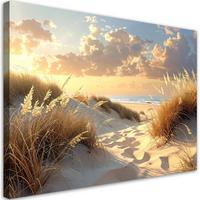 LEINWANDBILD Landschaften 30x20cm - Beige, Textil (30/20cm) - Feeby