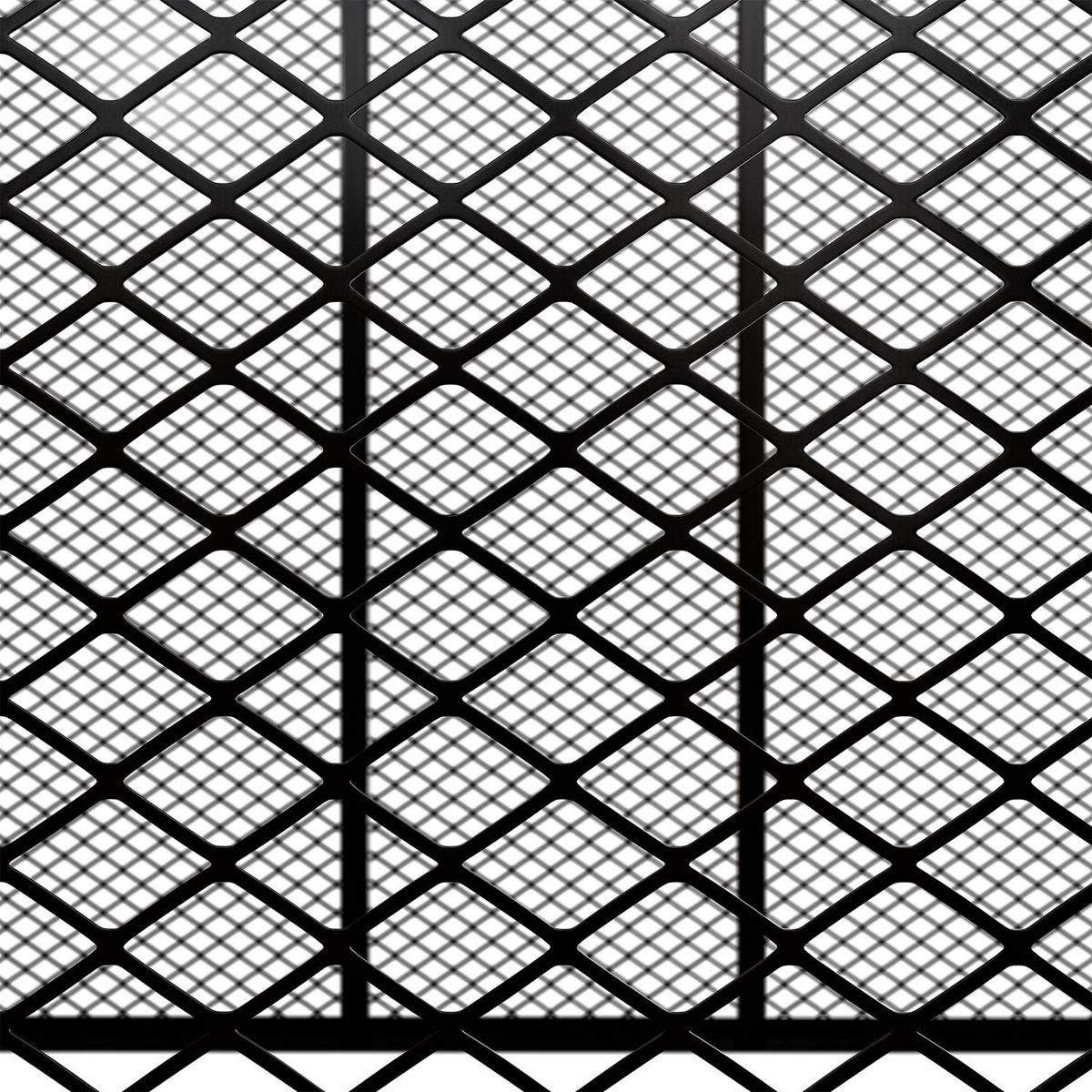 KOMPOSTER Metall schwarz 450L - Schwarz, Metall (80/70/80cm) - Juskys