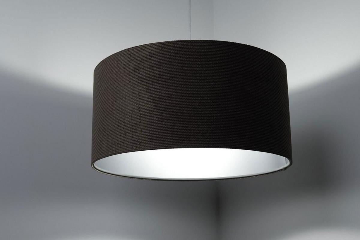HÄNGELEUCHTE Silber 40/20 cm - Silberfarben/Braun, Kunststoff (40/0.4/20cm) - ONZENO