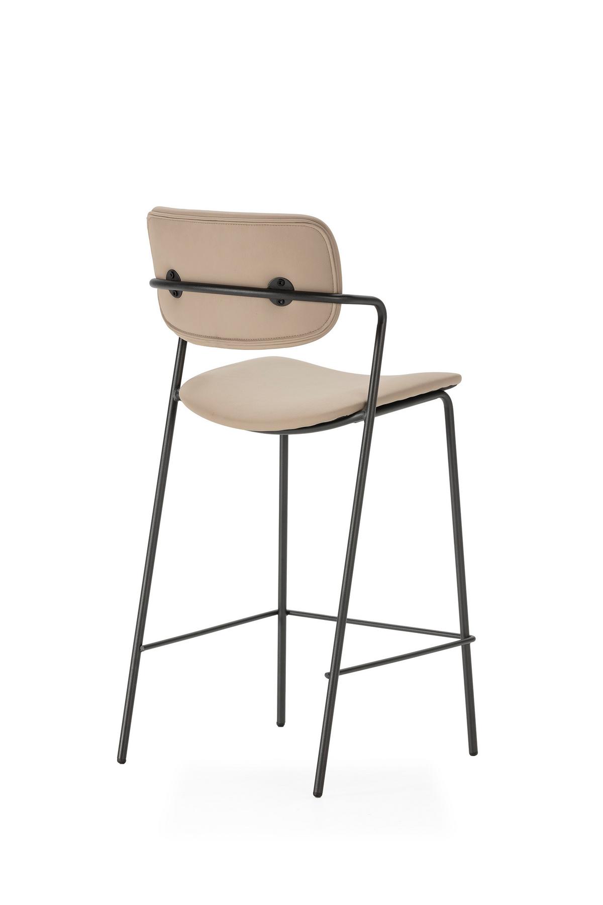 BARHOCKER Maika Beige 44/51/66 cm 2er-Set - Beige, Textil (51/66/44cm) - Calicosy