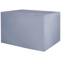 REGENSCHUTZ für Gartenmöbel 200/185/75 cm Chuva - Grau, Kunststoff (200/75/185cm) - Beliani