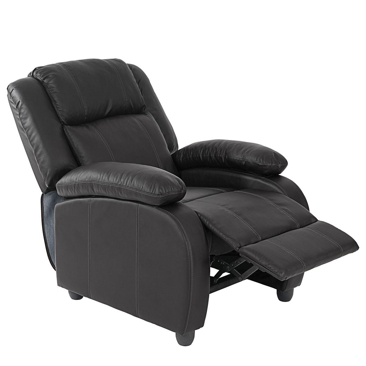 RELAXSESSEL Schwarz - Schwarz, Textil (84/102/93cm) - MCW
