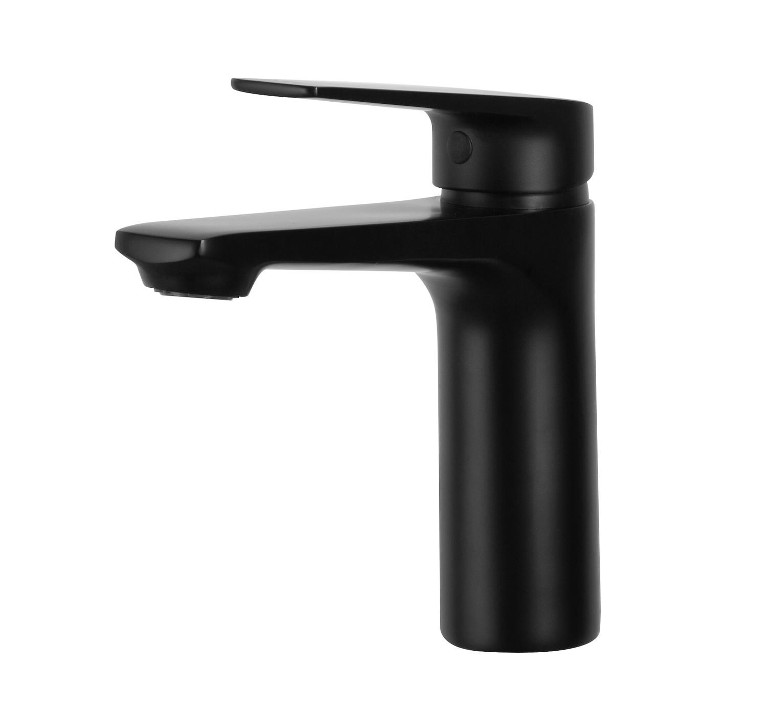 WASCHTISCHARMATUR Cody Schwarz - Schwarz, Metall (10/20/5cm) - Badplaats