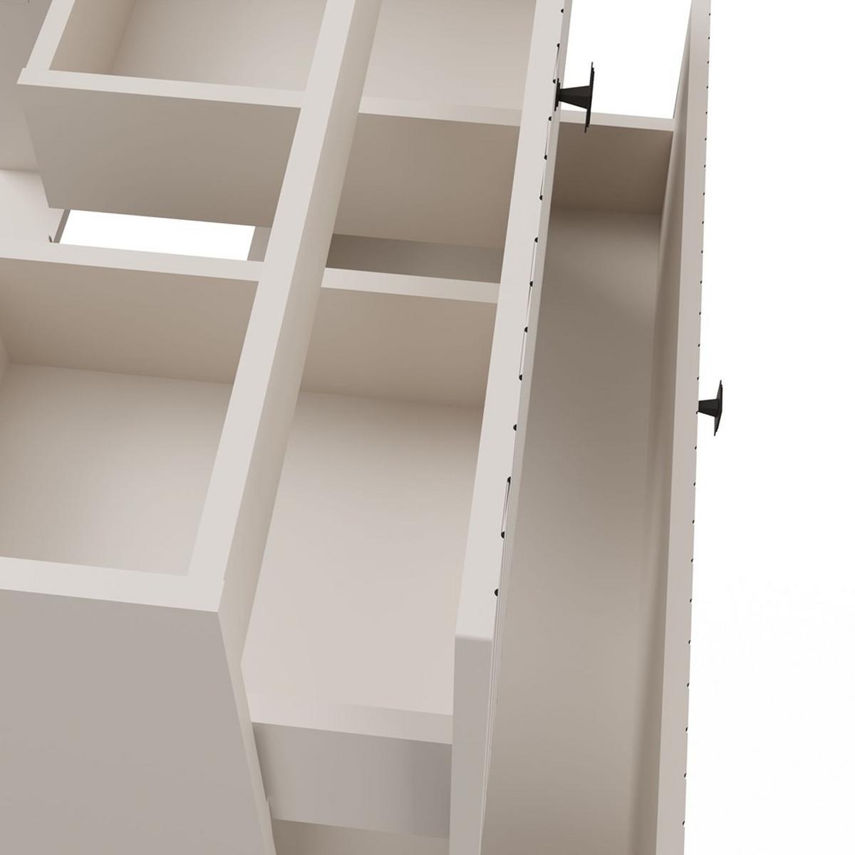 WASCHBECKENUNTERSCHRANK Kaschmir 80/57/46 - Kaschmir, Holzwerkstoff (80/57/46cm) - RAUMHIRSCH FURNITURE